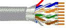 Belden (Belden 1633E.00500) экранированная витая пара 5E FTP 4x2x24 AWG одножильный =C706 , 500mt Belden Belden 1633E.00500 фото, купить, цена, магазин